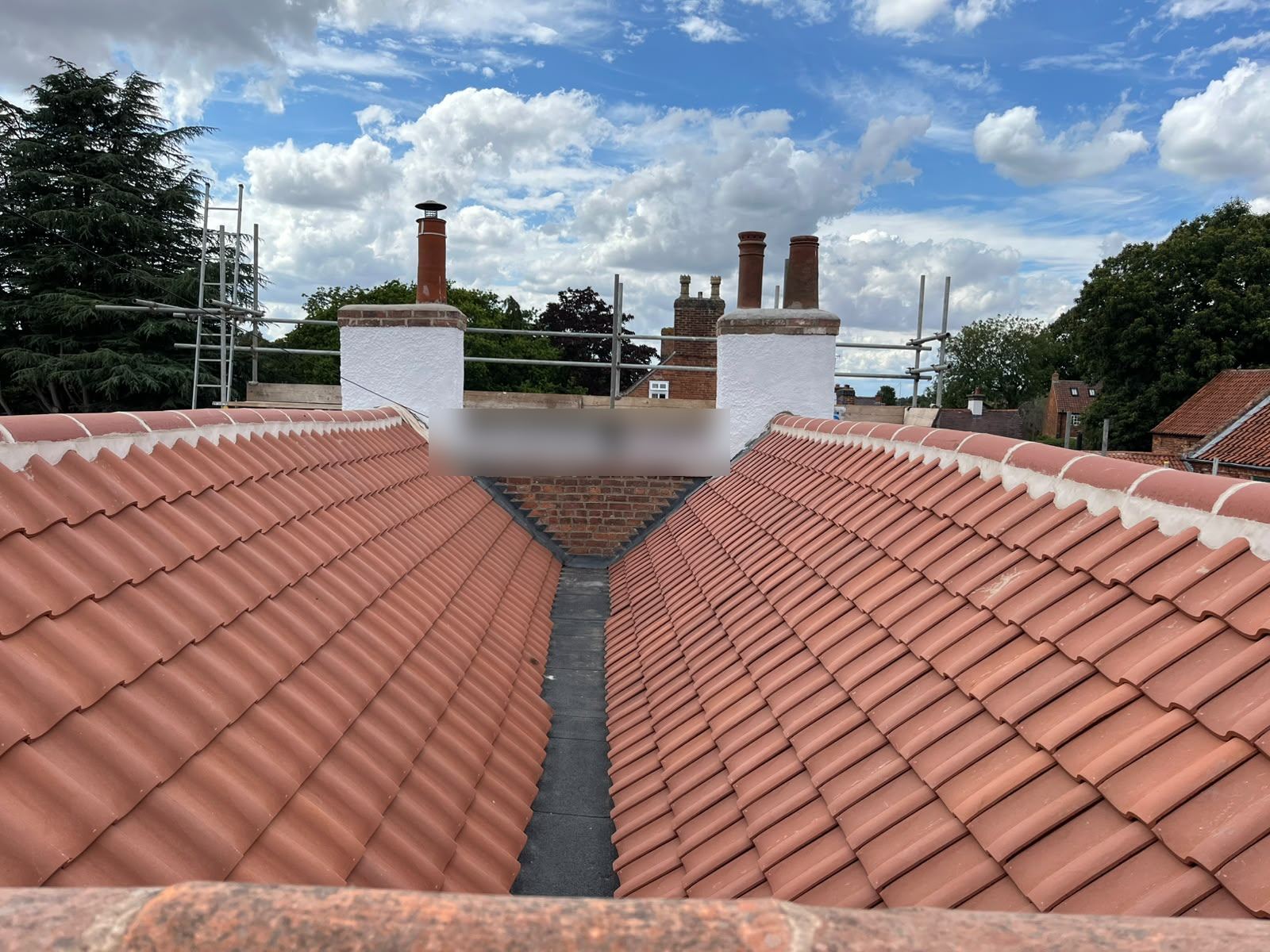Farnsfield — re-roof and lime restoration, conservation area