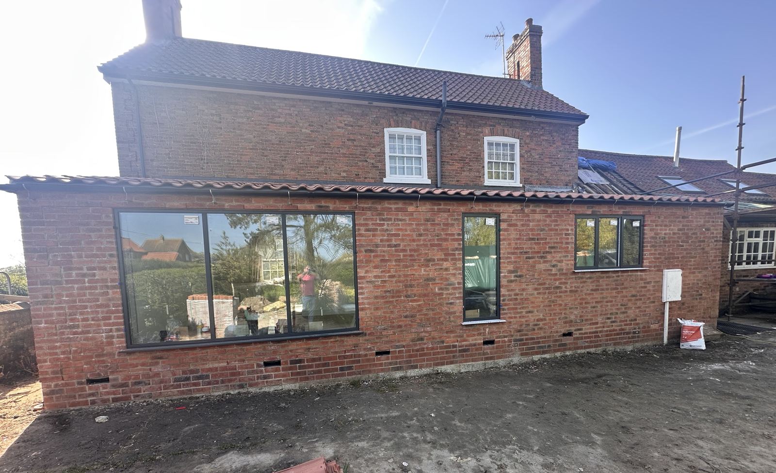 Rolleston — timber-frame extension, conservation area